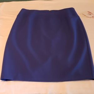 NWT Ellen Tracy blue skirt
